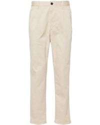 Incotex - Tapered-Leg Cotton Chino Trousers - Lyst