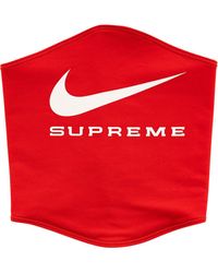 Supreme - X Nike Logo-print Neck Warmer - Lyst