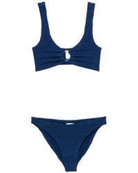 Hunza G - Julia Hoop-Detail Bikini - Lyst