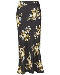 Veronica Beard - Clover Floral-Print Maxi Skirt - Lyst