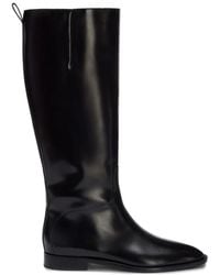 Jil Sander - Knee-High Leather Boots - Lyst