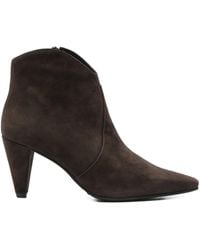 Evaluna - 80 Mm Enkellaarzen Met Puntige Neus - Lyst