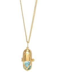 CAPSULE ELEVEN - Aquamarina Statement-Pendant Necklace - Lyst