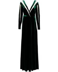 Saiid Kobeisy - Velvet Long Dress - Lyst