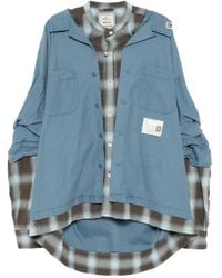 Maison Mihara Yasuhiro - Overhemd Met Gelaagde Lange Mouwen - Lyst