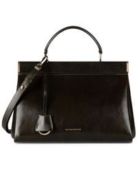 Victoria Beckham - Sloane Frame 28 Leather Shoulder Bag - Lyst