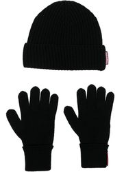 DSquared² - Set-of-two Wool Beanie - Lyst