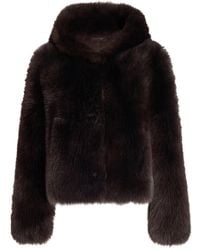 Proenza Schouler - Michelle Hooded Shearling Coat - Lyst