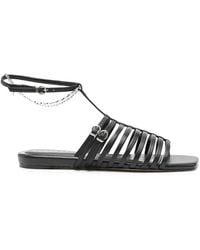 Apepazza - Dhalia Sandalen Mit Kettenriemen - Lyst