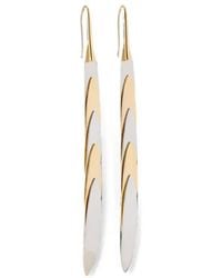 Jennifer Fisher - Long Feather Drop Earrings - Lyst