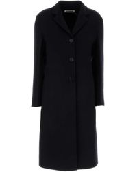 Jil Sander - Cashmere Blend Coat - Lyst