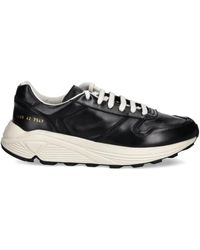 Common Projects - Premium Runner Leather Sneakers - Lyst