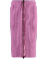 Tom Ford - Knitted Skirt - Lyst