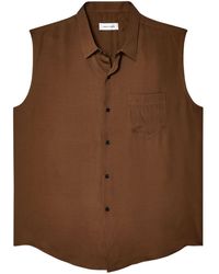 Ernest W. Baker - Buttoned-up Sleeveless Shirt - Lyst