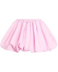 Patou - Elasticated-Waist Bloomer Mini A-Line Skirt - Lyst