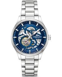 Kenneth Cole - Skeleton Automatic 42Mm Watch - Lyst