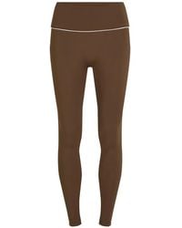 KARL LAGERFELD - Contrast-Piping Leggings - Lyst