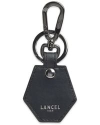 Lancel - Airtag Smooth Leather Keyring - Lyst