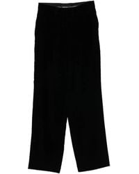 Emporio Armani - Trousers Blacks And Greys - Lyst