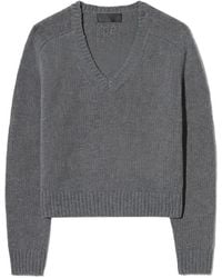 Nili Lotan - Vicki V-Neck Sweater - Lyst