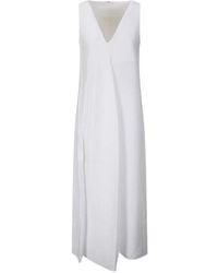 #MSM - V-Neck Sleeveless Dress - Lyst