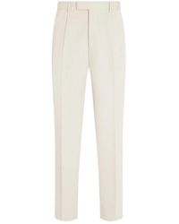 ZEGNA - Klassische Bundfaltenhose - Lyst