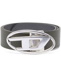 DIESEL - Cinturón con hebilla del logo 1DR - Lyst