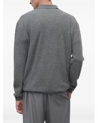 メンズ The Row グレー Bryson ポロシャツ グレー | Lyst