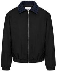MEDEA - Pleated-Collar Bomber Jacket - Lyst