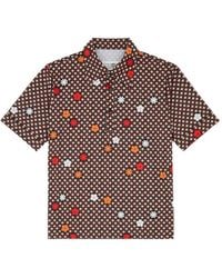 MM6 by Maison Margiela - Floral Print Shirt - Lyst