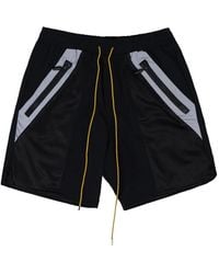 Rhude - Short De Bain Bullet Zip - Lyst