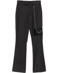 Martine Rose - Chain-Detail Trousers - Lyst