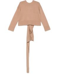 Jonathan Simkhai - Scarf-Detail Sweater - Lyst