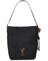 V73 - Azzurrite Logo-Plaque Shoulder Bag - Lyst
