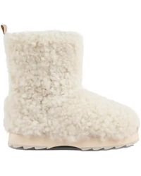 EMU - Sharky Lo Stiefel Mit Teddy-Struktur - Lyst