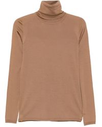 Max Mara - Roll-Neck Wool Sweater - Lyst