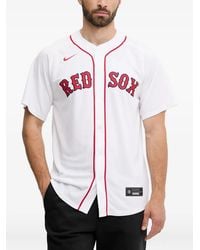 Nike - Camisa Con Botones De X Boston Sox - Lyst