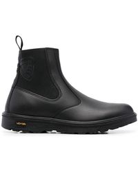 Blauer - 30mm Chunky Leather Boots - Lyst