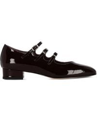 CAREL PARIS - Ariana Patent Leather Mary Janes Ballet Flats - Lyst