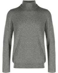 Zanone - Mélange-Effect Roll-Neck Jumper - Lyst