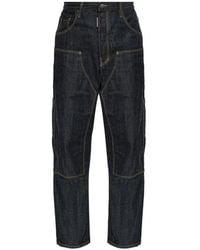 DSquared² - Japanese Rinse Baggy Carpenter Jeans - Lyst