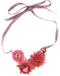 Marina Fossati - Collar Margaret con aplique floral - Lyst