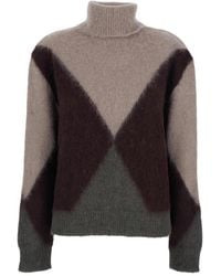 Grifoni - Pullover mit geometrischem Muster - Lyst