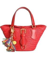 Dolce & Gabbana - Raffia Coffa Capri Bag - Lyst