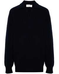 Laneus - Knitted Polo Sweater - Lyst