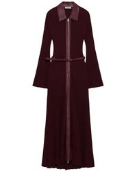 Jonathan Simkhai - Ismelle Belted Ribbed-Knit Midi Dress - Lyst