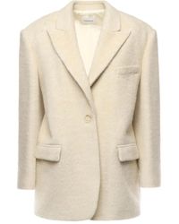 ANDAMANE - Single-Button Wool Blazer - Lyst