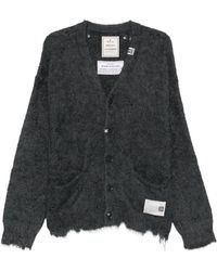 Maison Mihara Yasuhiro - Cardigan À Effet Usé - Lyst
