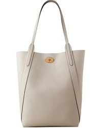 Mulberry - North South Bayswater Leather Tote Bag - Lyst