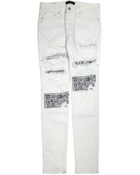 Amiri - Bandana-Patch Jeans - Lyst